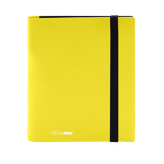 Ultra Pro 4 Pocket Pro Binder - Lemon Yellow